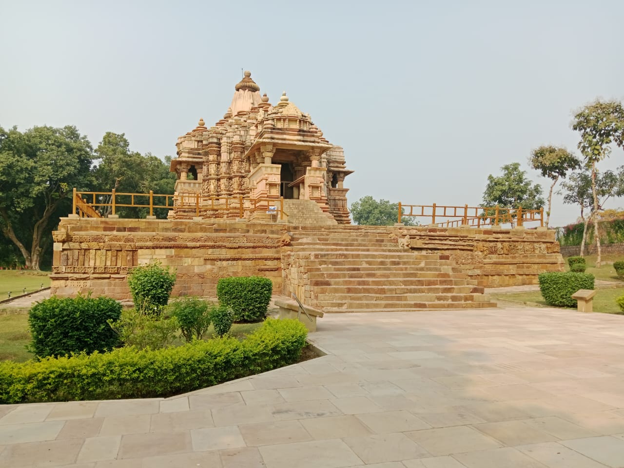 Khajuraho temples India photo