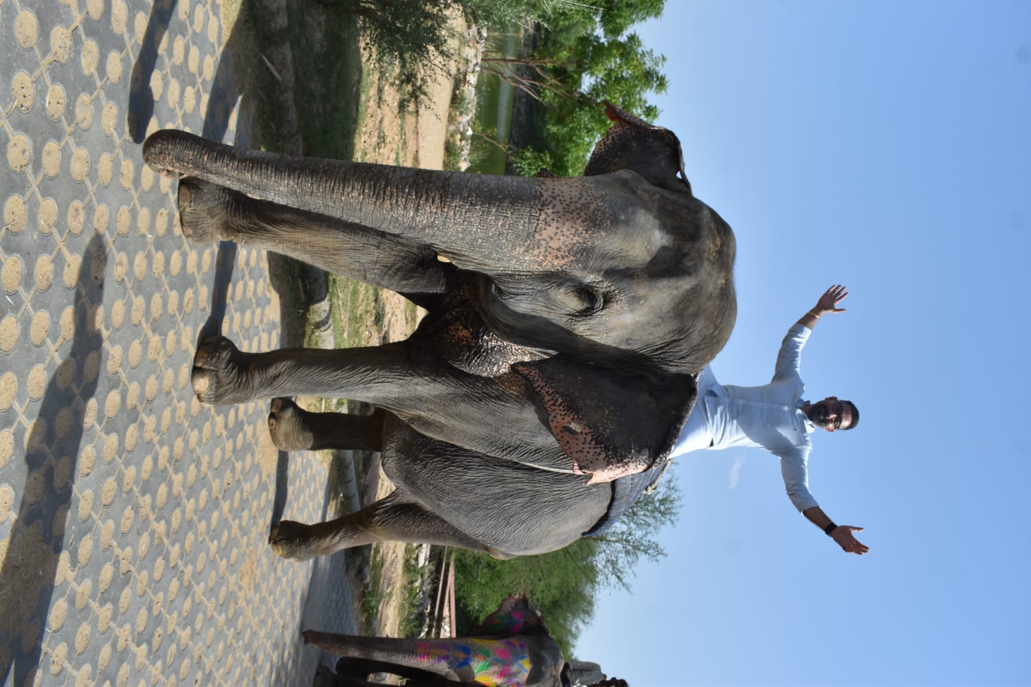 Travel moments friends photo India